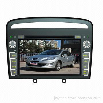 Car DVD for 2013 Peugeot 408, Supports Bluetooth/TV/GPS/iPod/CANbus